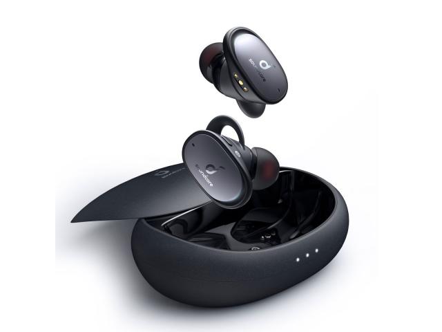 Bluetooth slušalice ANKER Soundcore Liberty 2 Pro TWS, In-Ear, bežične, BT5.0, Astria Coaxial Acoustic Architecture, IPX5, 32 sata autonomije, crne