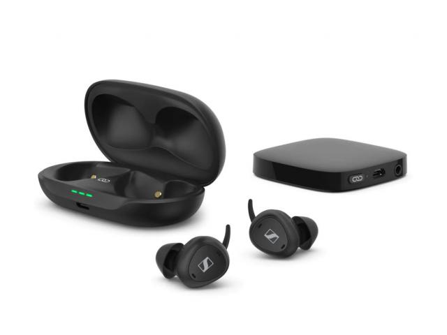 Bluetooth slušalice SENNHEISER TV Clear Set, crne + modul za TV