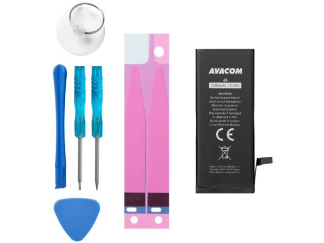 Baterija za mobitel AVACOM, za Apple iPhone 6s, 3.82V, 2200mAh