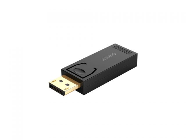 Video adapter ORICO XD-DLFH4 DisplayPort DP(m) na HDMI(ž), pozlaćeni konektori, crni