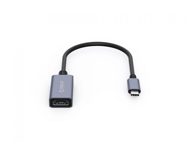 Video adapter ORICO CTH-GY USB Type-C na HDMI, 4K, 60Hz, aluminij