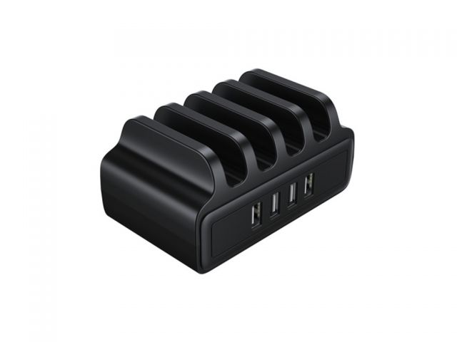 Kućni punjač sa stalcima ORICO DUK-4P-EU, 4xUSB, crni