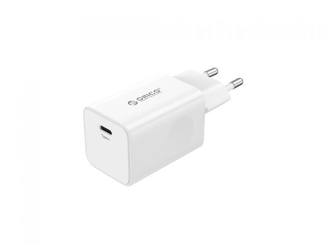 Kućni punjač ORICO PV65-C, USB Type-C, 65W, bijeli
