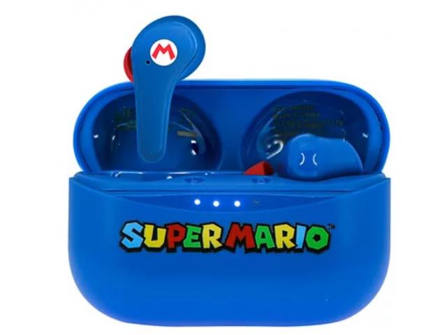 Bluetooth slušalice OTL Super Mario TWS EarPods ACC-0596, TWS, plave