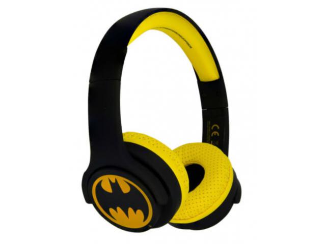 Bluetooth slušalice OTL Batman Bluetooth Junior ACC-0620, naglavne, crne/žute