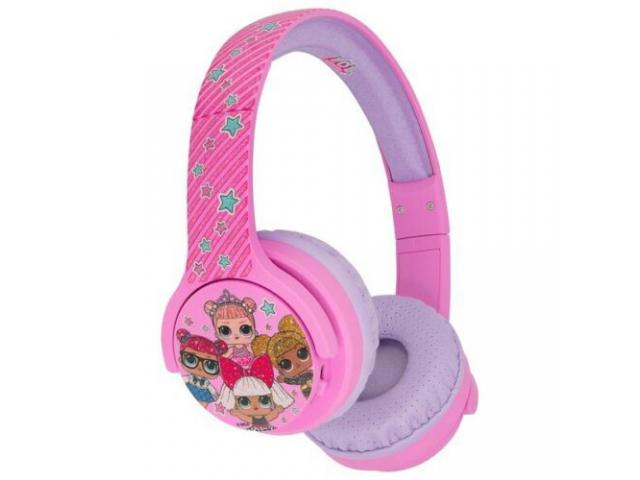 Bluetooth slušalice OTL L.O.L Junior ACC-0621, naglavne, roze
