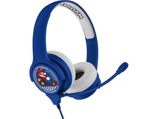 Slušalice OTL Mario Kart Interactive ACC-0577, naglavne, gaming, plave