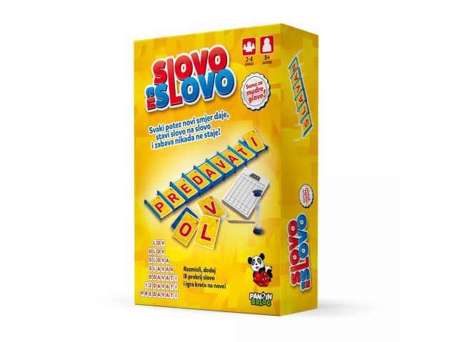 Društvena igra SLOVO NA SLOVO, 2-4 igrača, dob 8+