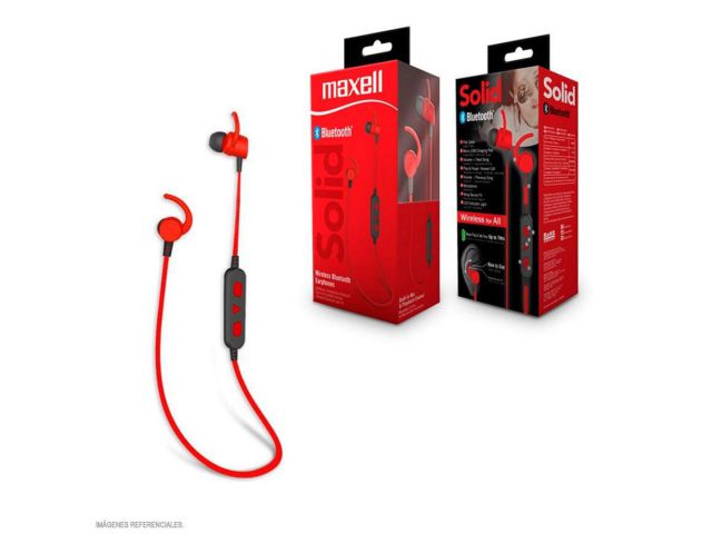 Bluetooth slušalice MAXELL BT100, sportske, crvene