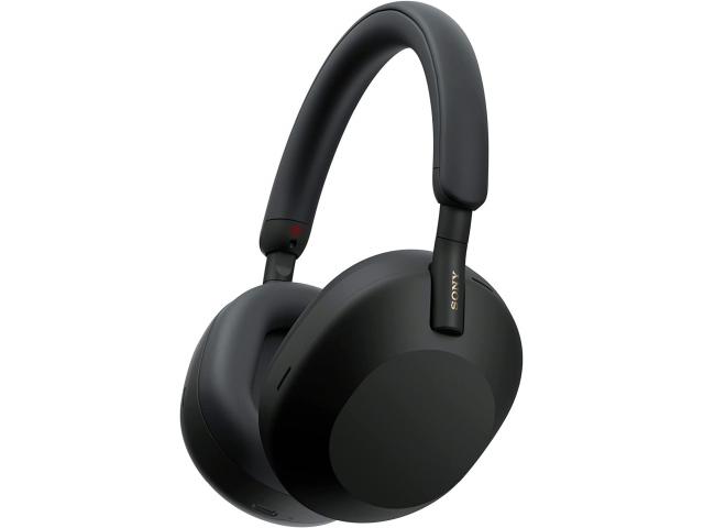 Bluetooth slušalice SONY WH-1000XM5/B, naglavne, ANC, s funkcijom blokade buke