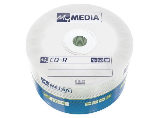 CD-R medij MYMEDIA, 52x, 700MB, 50kom