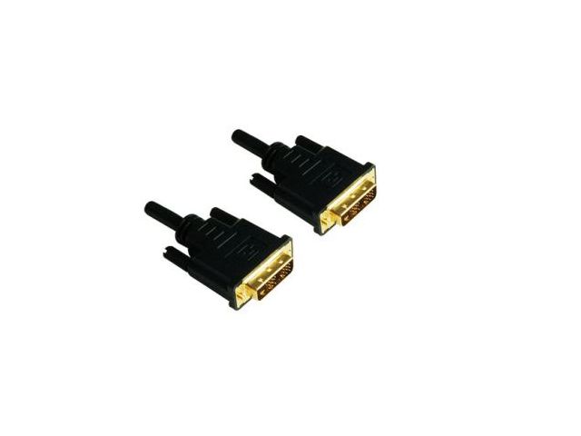 Video kabel NAVIATEC DVI(m) 24+1 na DVI(m) 24+1, 5.0m, crni