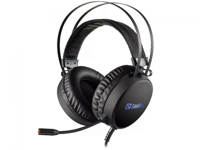 Gaming slušalice SANDBERG Tyrant, gaming, naglavne, USB, 7.1, crne