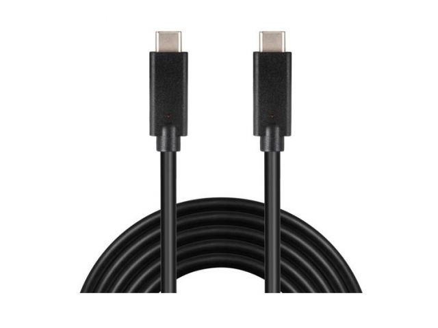 USB kabel SANDBERG USB-C 3.1 Gen2, m/m, 2m, crni