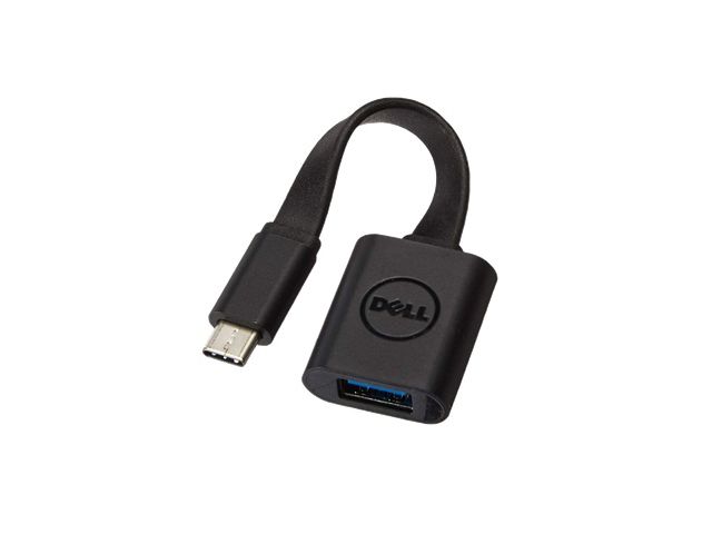 USB-C adapter DELL USB-C na USB-A 3.0, crni