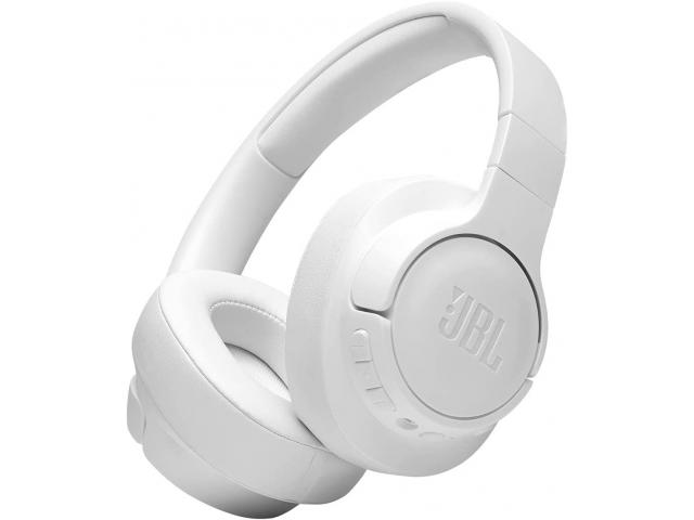 Bluetooth slušalice JBL Tune 760NC, BT5.0, ANC, naglavne, bežične, aktivno poništavanje buke, bijele