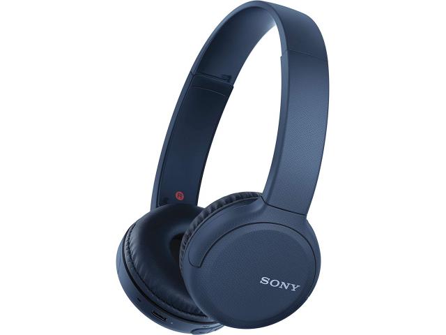 Bluetooth slušalice SONY WH-CH510L, NFC/Bluetooth, naglavne, bežične, plave