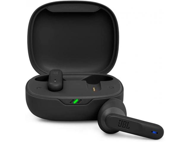 Bluetooth slušalice JBL Wave 300TWS, BT 5.2, TWS, DeepBass, do 26h baterije, crne (JBLW300TWSBLK)