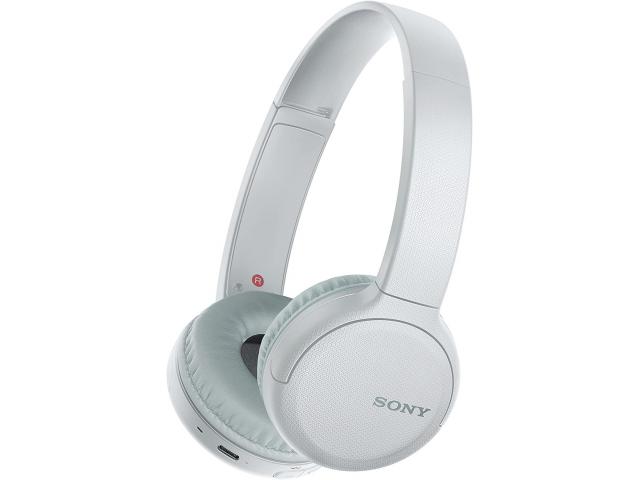 Bluetooth slušalice SONY WH-CH510W, NFC/Bluetooth, naglavne, bežične, bijele