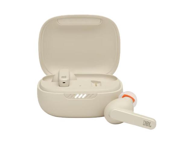 Bluetooth slušalice JBL Live Pro+, BT5.0, TWS, ANC eliminacija buke, do 28h baterije, Qi punjenje, IPX4, bež (JBLLIVEPROPTWSBEG) 
