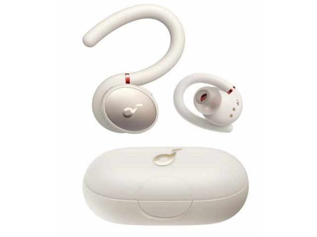 Bluetooth slušalice ANKER SoundCore Sport X10, TWS, IPX7, Deep Bass, brzo punjenje, rotirajuće, bijele
