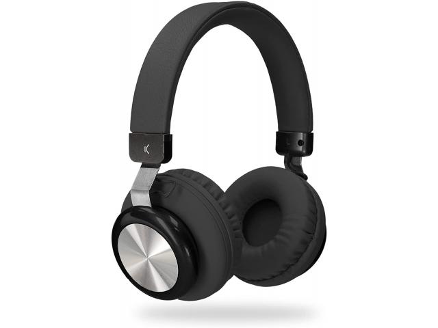 Bluetooth slušalice KSIX Retro, naglavne, crne
