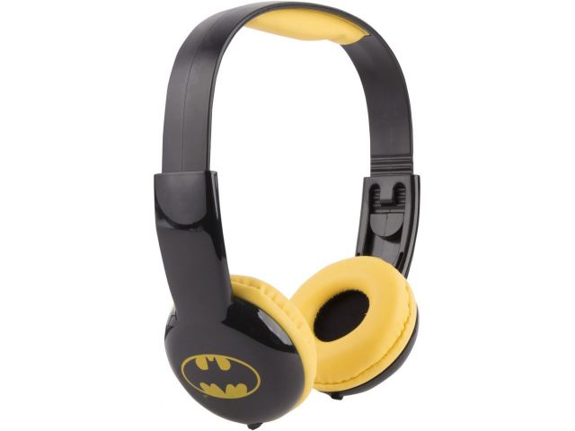 Bluetooth slušalice OTL Batman Gotham City Kids Headphones, naglavne, crne