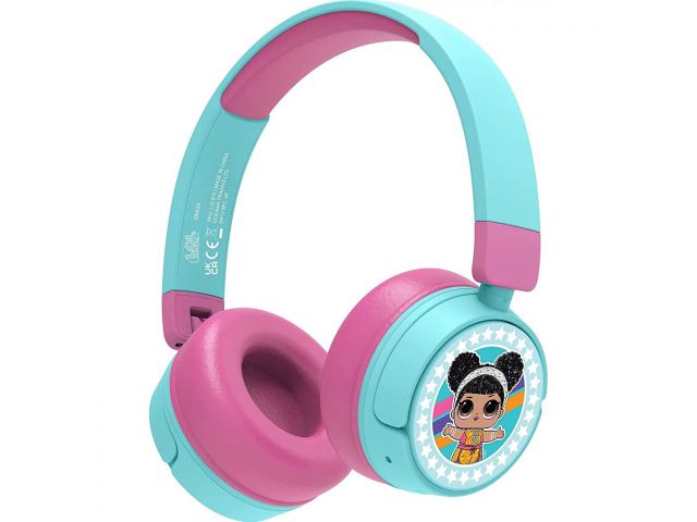 Bluetooth slušalice OTL LOL Surprise! Kids BT Headphones, dječje, naglavne, roze