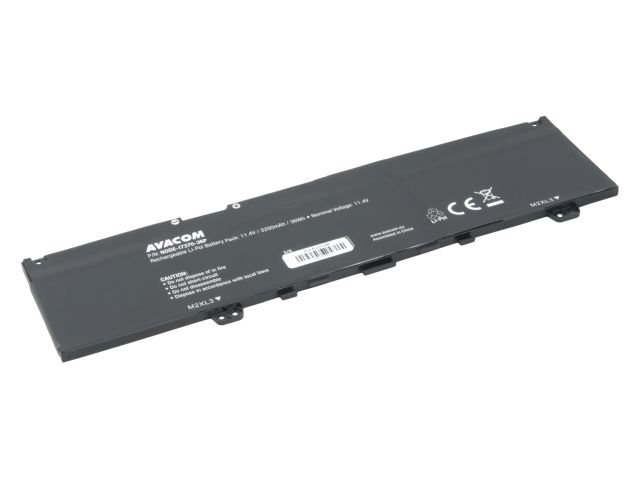 Baterija za laptop AVACOM, za Dell 7370/73, 11.4V, 3.2Ah, 36Wh
