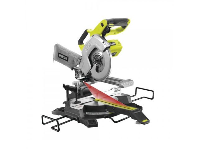 Pila RYOBI R18MS216-0, potezna, nagibna, aku, 18V, ONE+, 216mm, bez baterije