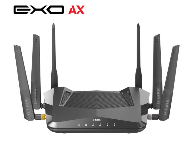 Router D-LINK DIR-X5460, EXO AX AX5400 Wi-Fi 6 Router, 4x GLAN, 1x GWAN, 1x USB 2.0 + 1x USB 3.0