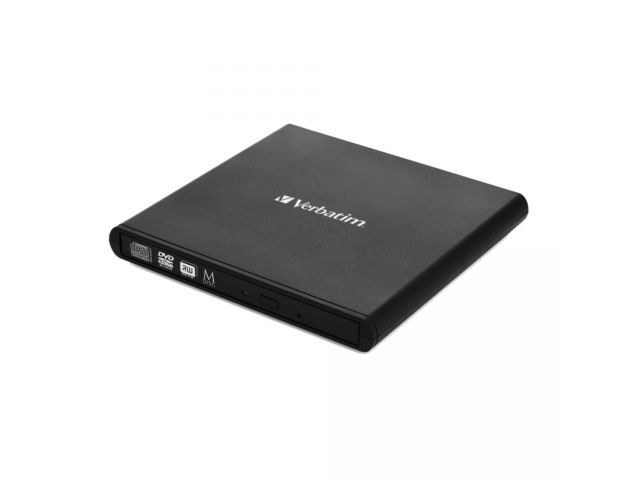DVD pisač VERBATIM Slimline Light, M-Disc kompatibilan, USB 2.0, crni