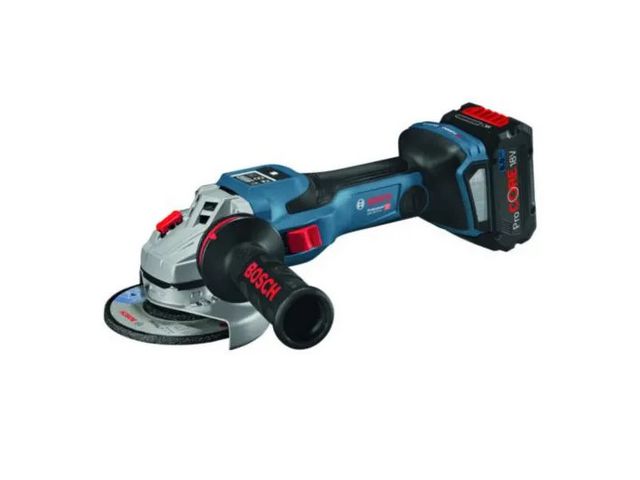 Brusilica BOSCH GWS 18V-15 SC PROFESSIONAL, BITURBO BRUSHLESS, kutna, 125mm, 18V, aku, 2x baterije, punjač, kofer