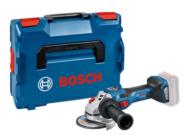 Brusilica BOSCH GWS 18V-15 SC PROFESSIONAL, BITURBO BRUSHLESS, kutna, 125 mm, aku, bez baterije, kofer