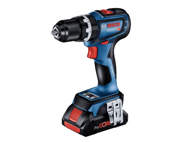 Bušilica-odvijač BOSCH GSB 18V-90 C PROFESSIONAL, 18V, aku, 2x baterije, punjač, kofer