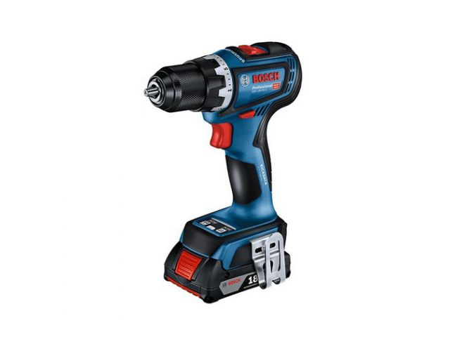 Bušilica-odvijač BOSCH GSR 18V-90 C PROFESSIONAL, 18V, aku, 2x baterije, punjač, kofer