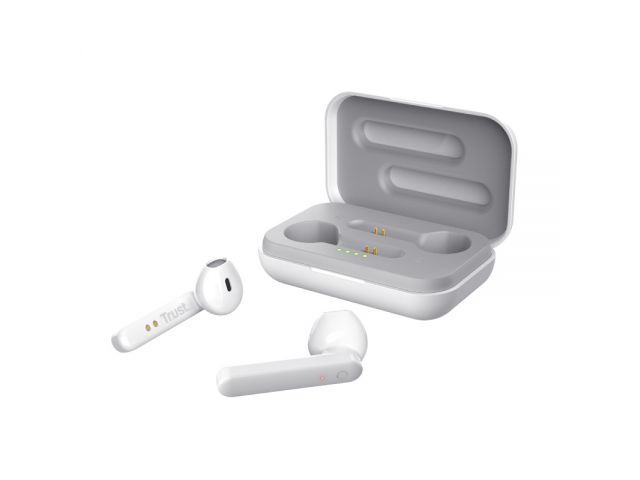Bluetooth slušalice TRUST Primo Touch, TWS, bijeli (23783)