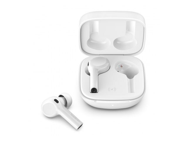 Bluetooth slušalice BELKIN SoundForm Freedom, TWS, ENC, BT 5.2, Qualcomm, do 36 sati baterije, Qi punjenje, IPX5, crne
