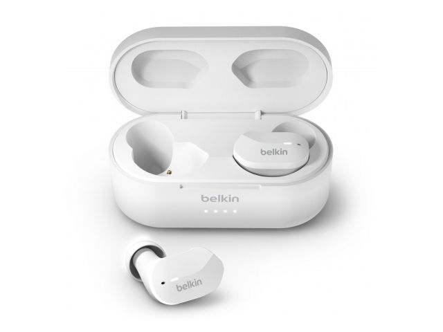 Bluetooth slušalice BELKIN SoundForm, TWS, BT 5.2, do 24h baterije, IPX5, bijele
