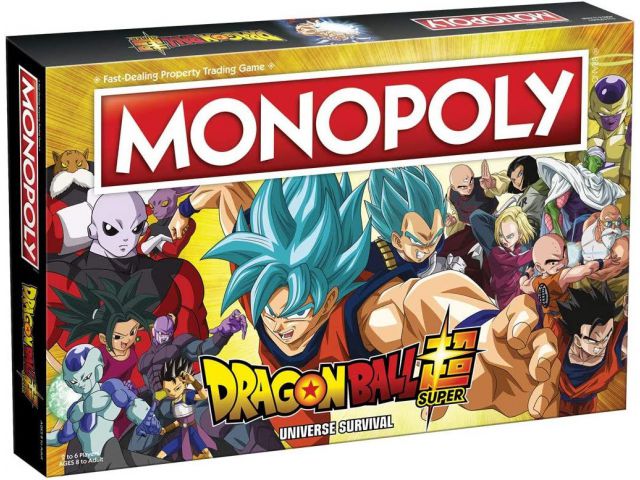 Društvena igra MONOPOLY Dragon Ball Super, 2-6 igrača, dob 8+