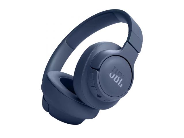 Bluetooth slušalice JBL Tune 720BT Over-Ear, BT 5.3, naglavne, do 76 sati baterije, mikrofon, plave (JBLT720BTBLUE)