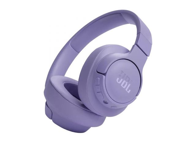Bluetooth slušalice JBL Tune 720BT Over-Ear, BT 5.3, naglavne, do 76 sati baterije, mikrofon, ljubičaste (JBLT720BTPUR)