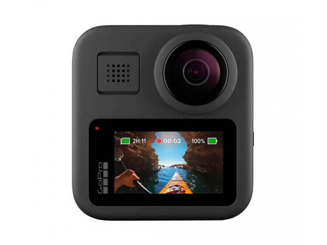 Akcijska kamera GOPRO MAX, 5K/18Mp, 360 stupnjeva, CMOS, vodootpornost do 5m,  (CHDHZ-201-RX)