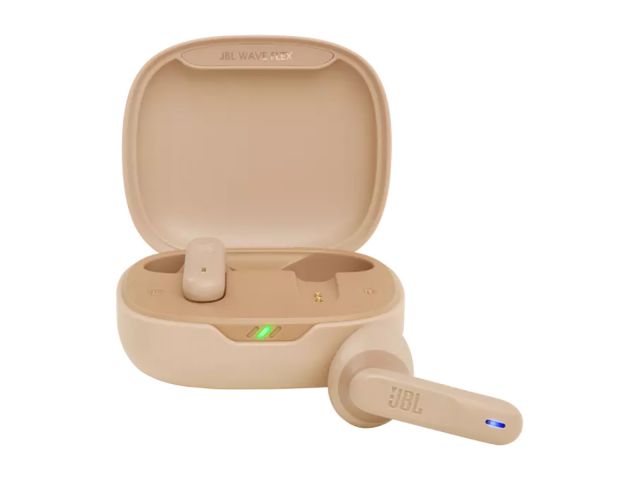 Bluetooth slušalice JBL Wave Flex, TWS, bež