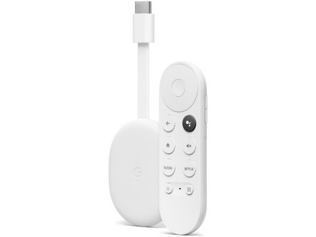 Media player GOOGLE TV Chromecast HD (EU), HDMI, HDR, Android, Dolby Atmos