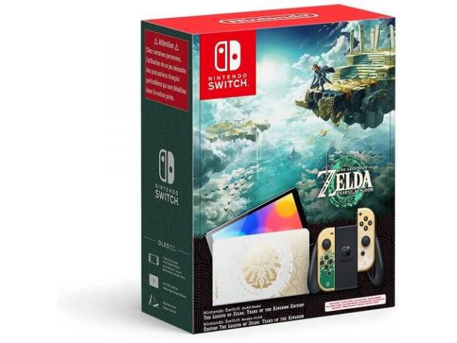 Igraća konzola NINTENDO SWITCH OLED, Zelda TOTK Edition