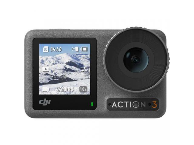 Akcijska kamera DJI Osmo Action 3 Standard Combo, komplet, 4K/120fps, vodootporna do 16m (CP.OS.00000220.01)