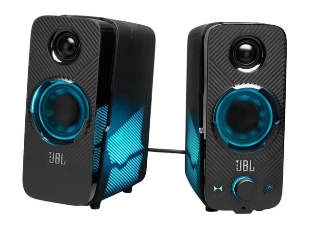Gaming zvučnici JBL Quantum Duo, bežični, gaming, BT 4.2, 20W, crna