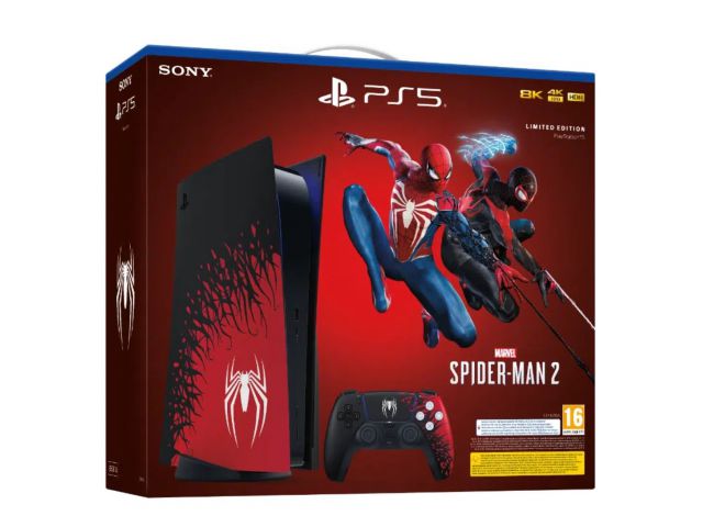 Igraća konzola SONY PS5 PlayStation 5 C chassis Marvel's Spider-Man 2 Limited Edition + Marvel's Spider-Man 2 VCH