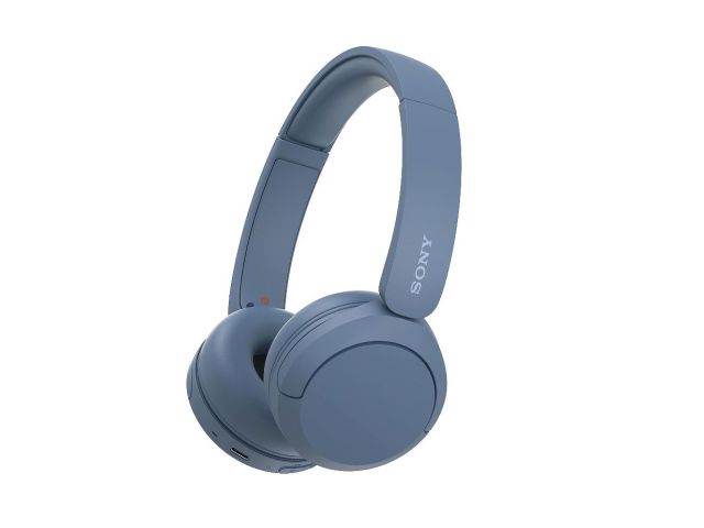 Bluetooth slušalice SONY WHCH520L.CE7 On-Ear, BT5.2, naglavne, mikrofon, do 50h baterije, plave